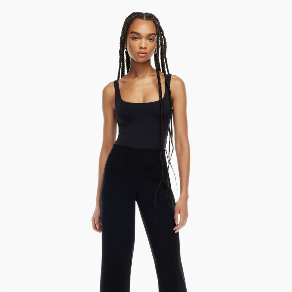 Babaton Contour Square Neck Tank Bodysuit